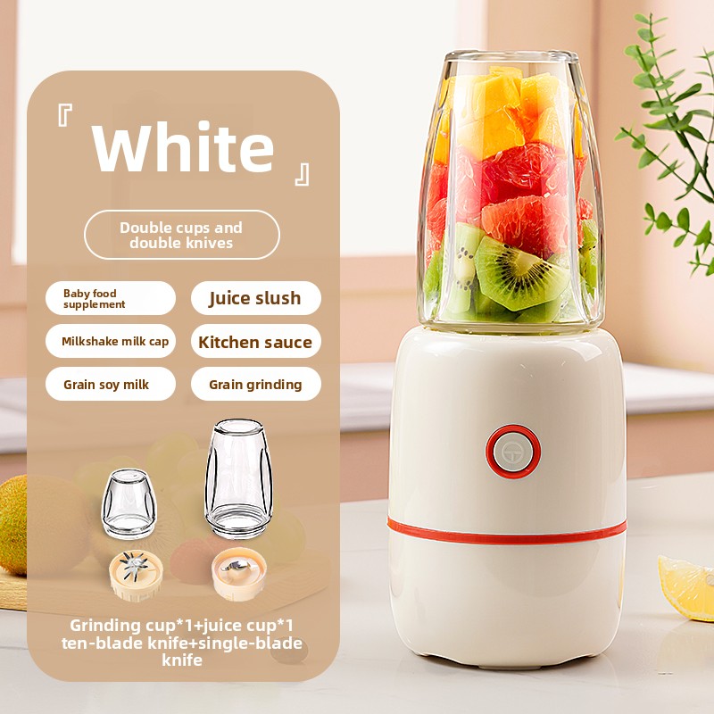 PORTABLE BLENDER USB RECHARGEABLE SMOOTHIE MAKER FOR TRAVEL & GYM