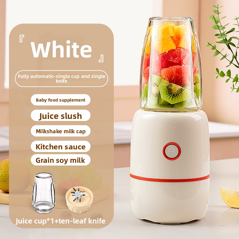 PORTABLE BLENDER USB RECHARGEABLE SMOOTHIE MAKER FOR TRAVEL & GYM