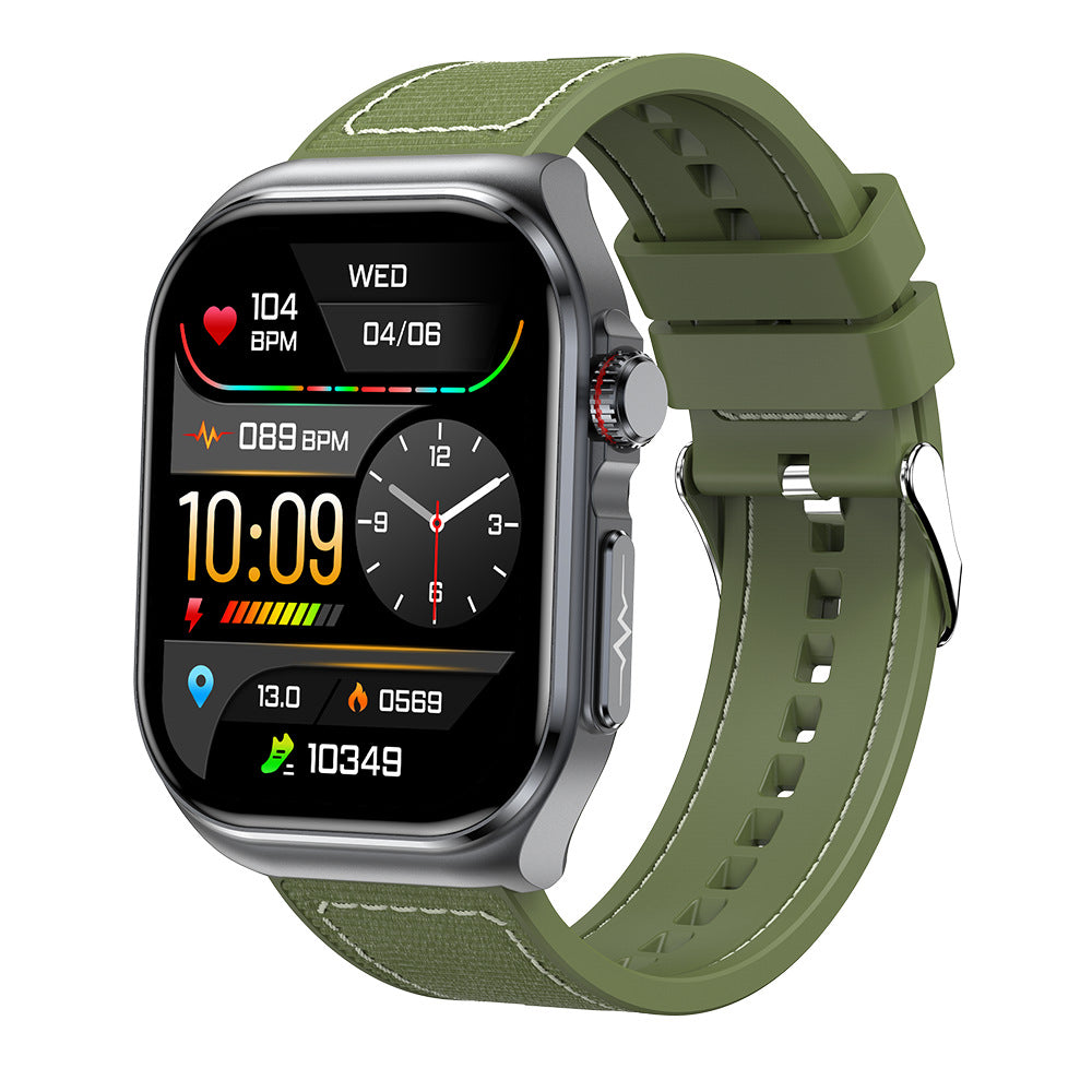 Smart Health Watch with ECG Blood Pressure Monitoring Bluetooth Call