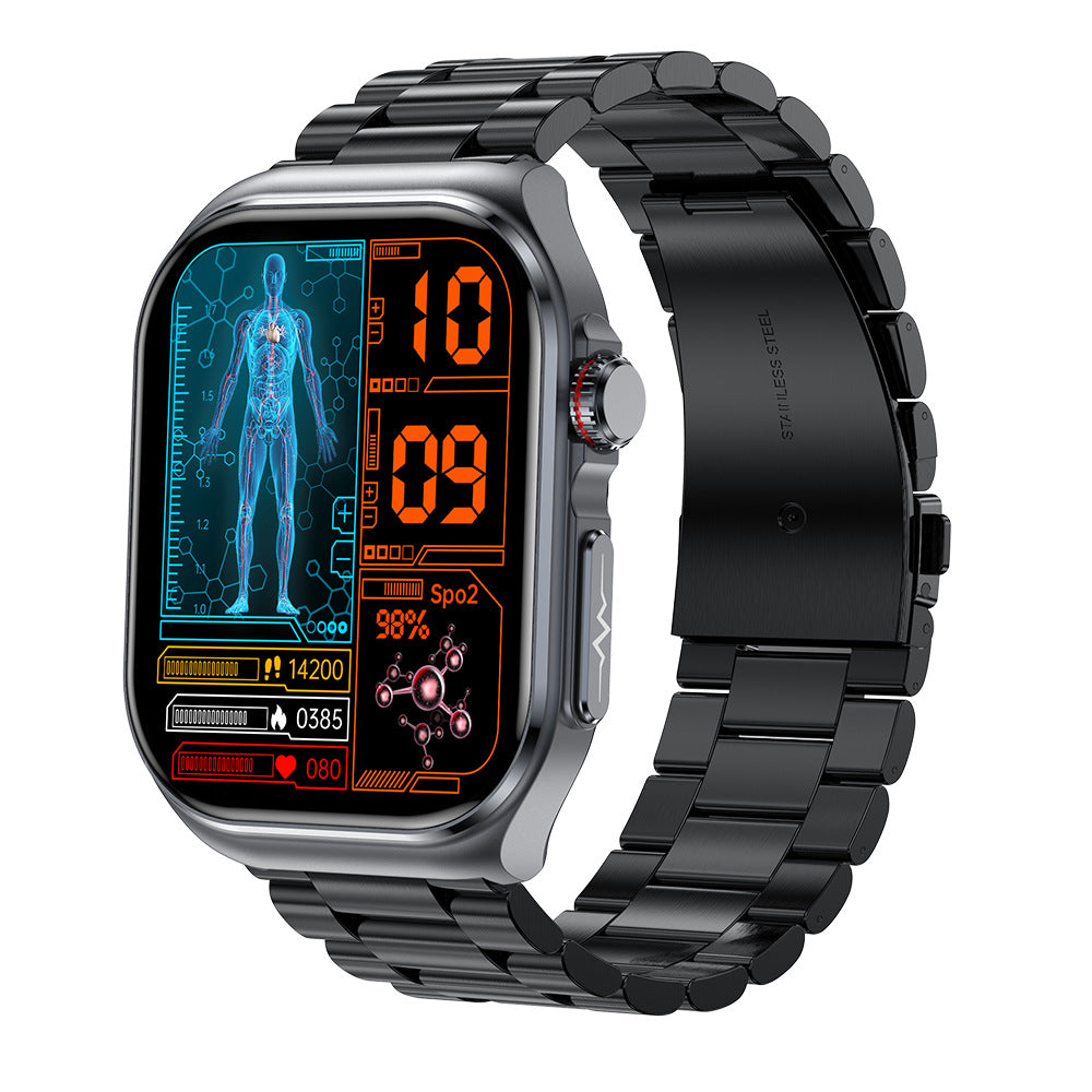 Smart Health Watch with ECG Blood Pressure Monitoring Bluetooth Call