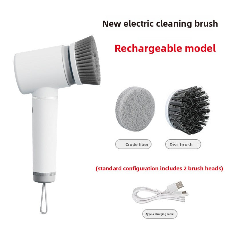 ELECTRIC CLEANING BRUSH SPIN SCRUBBER FOR BATHROOM & KITCHEN