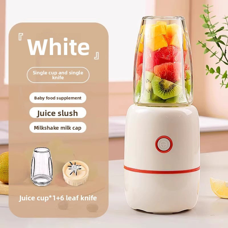 PORTABLE BLENDER USB RECHARGEABLE SMOOTHIE MAKER FOR TRAVEL & GYM