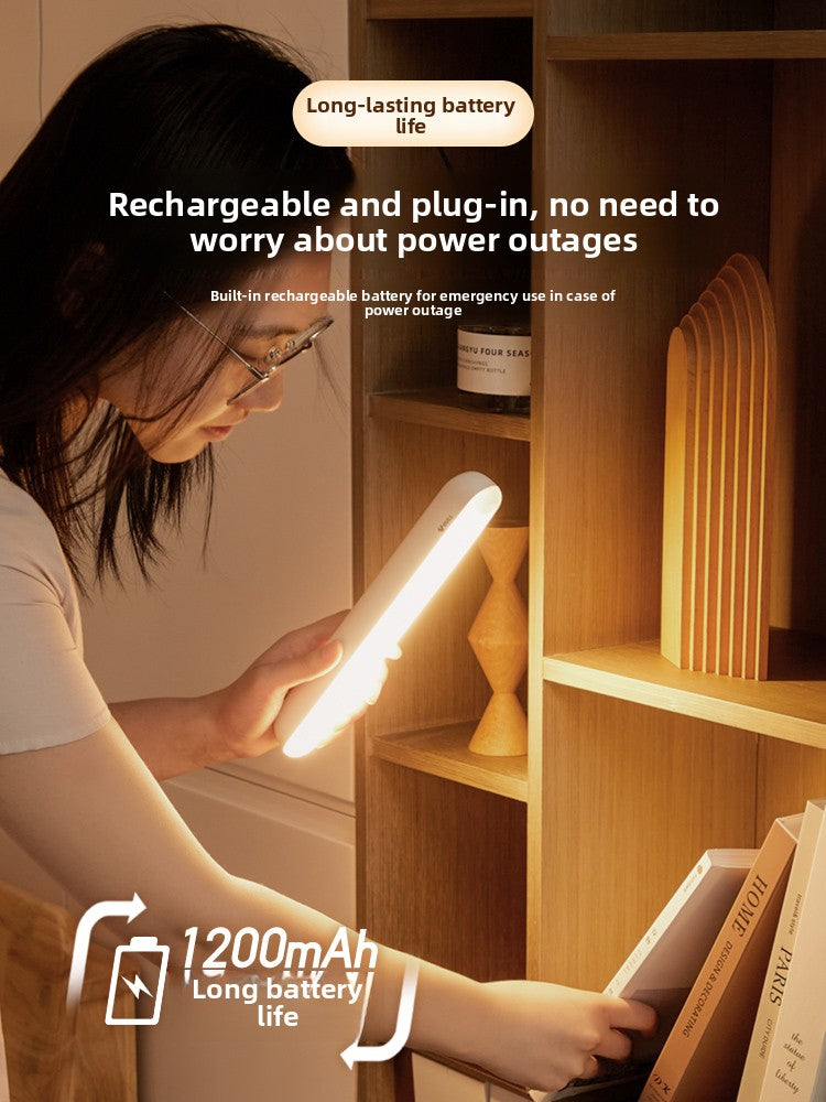 LED MOTION SENSOR LIGHT WIRELESS CLOSET LIGHT RECHARGEBLE NIGHT LIGHT